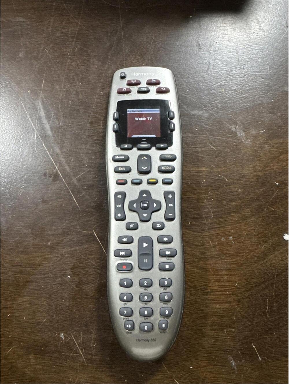 Logitech Harmony 650 Universal Advanced Remote Control